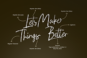 Saphorodite Handwriting Font, a Font by Haps Space (Thumbnail 2 of 12)