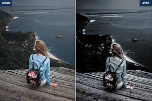 Black Tone Lightroom Presets