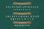 Kathy Cox - Stylish Serif Font, a Serif Font by Morisco (Thumbnail 7 of 10)