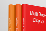 Multi Book Display Mockup - 8 Views, a Books & Magazine Mockup by Illusiongraphic (Thumbnail 16 of 23)