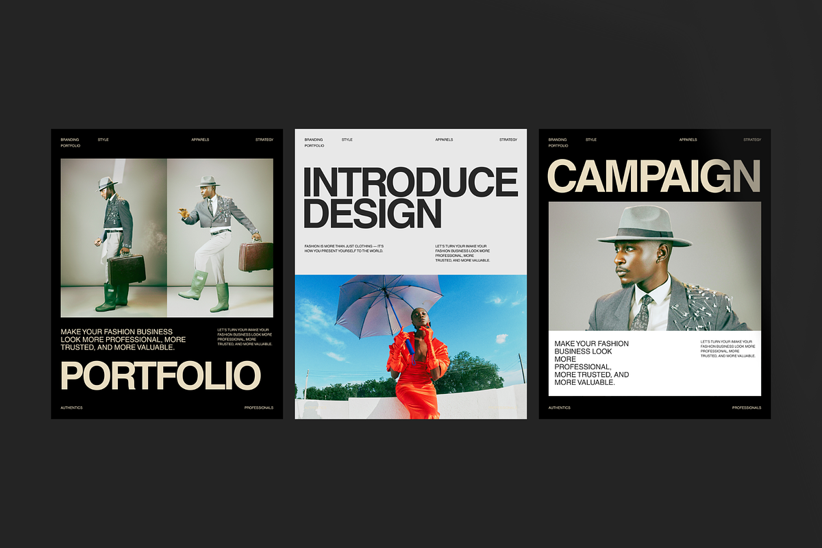 Brand Portfolio Social Media Bundles, a Social Media Template by Creatorism (Photo 3 of 8)