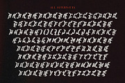 Dracursed - Death metal Font, a Script Font by AQR Studio (Thumbnail 5 of 8)