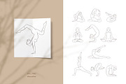 Yoga Day - Graphic Collection, an Illustration by PatrushevaYana (Thumbnail 7 of 7)