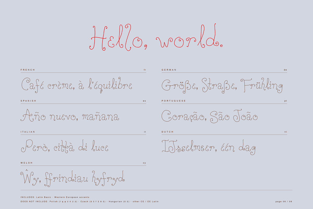 Honeylark Whimsical Curly Font, a Handwritten Font by PeachCreme (Photo 10 of 13)