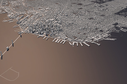 San francisco city map 3d rendering stock photo containing san francisco and