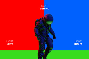 PSD Mockup 3D NASA Astronaut 19