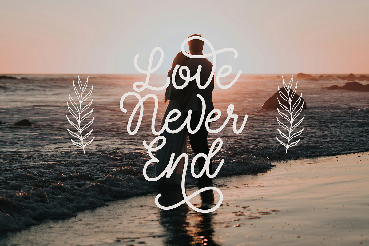 Nebraska Bridge - Monoline Cursive, a Script Font by Airotype (Photo 9 of 13)