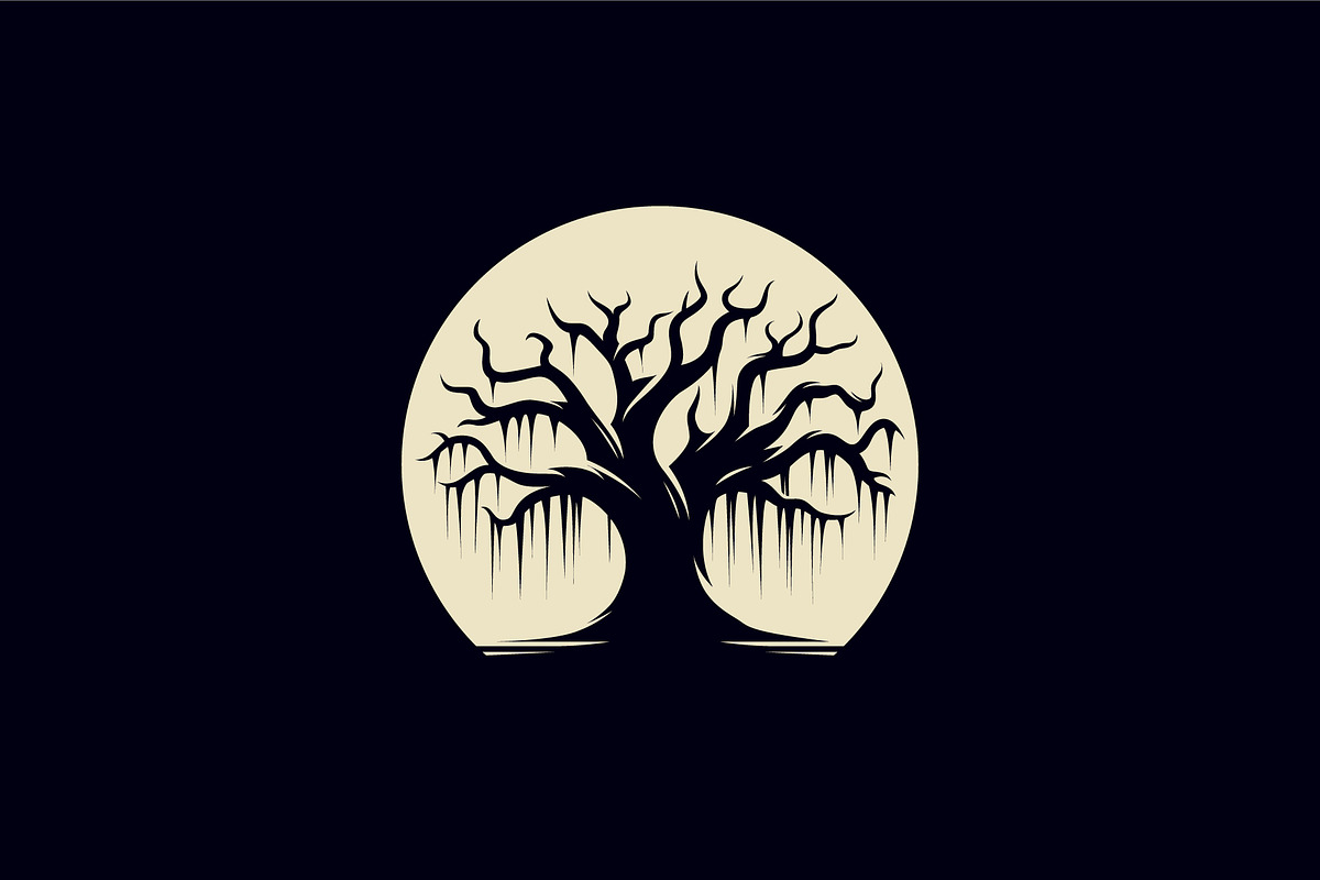 silhouette dead tree icon logo, a Branding & Logo Template by Blazybone (Photo 2 of 2)