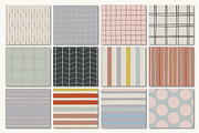 Dots & Lines Earthy Neutral Patterns, a Pattern Graphic by KT Designs (Thumbnail 3 of 9)