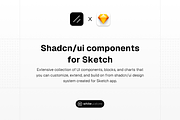 Shadcn UI Components for Sketch, an UI Kit Template by WhiteUI.Store (Thumbnail 2 of 9)