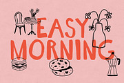 Easy Morning. Handwritten Font, a Handwritten Font by dicreate (Thumbnail 12 of 13)
