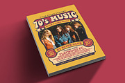 70's Music Show, a Flyer Template by Muhamad Iqbal hidayat (Thumbnail 3 of 4)