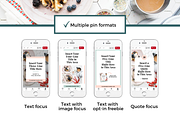 Pinterest Pin Template, a Social Media Template by ProductiveandFree (Thumbnail 7 of 9)