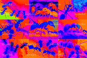 30 Psychedelic Ant Backgrounds, an Animal Illustration by Incomelion (Thumbnail 4 of 11)