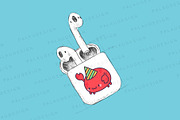 Cute Kawaii Crab Ocean Character, an Animal Illustration by Palau (Thumbnail 6 of 12)