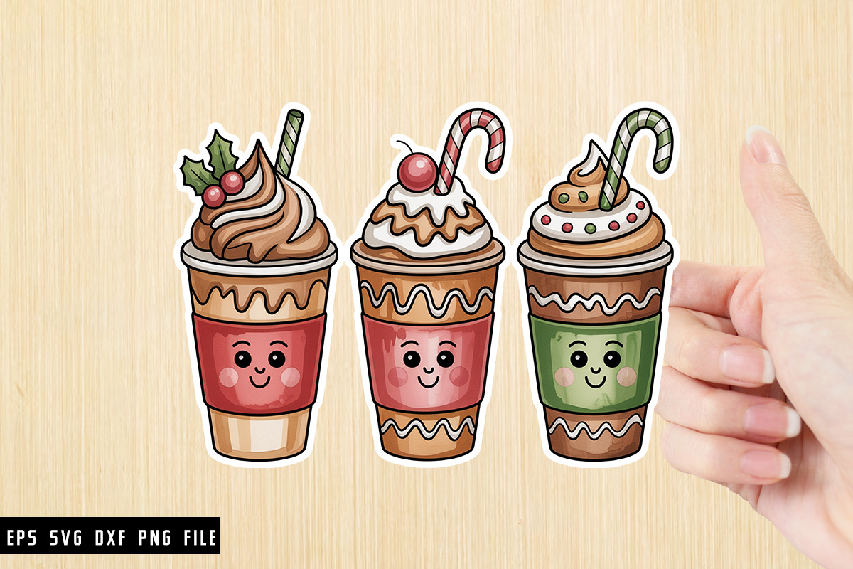 Christmas Sticker Bundle, a Graphic by crative8112 (Photo 2 of 5)