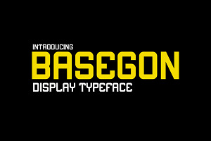 Basegon Sans Serif Display Font
