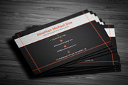 Flat Business Card Template, a Business Card Template by don_2mba (Thumbnail 1 of 5)
