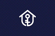 House Key Emblem, an Object Illustration by Vectorium Studio (Thumbnail 3 of 4)
