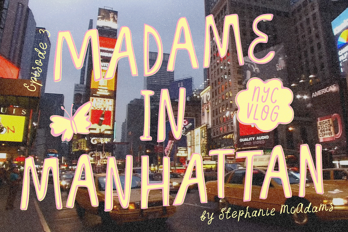 Handwritten New York Vintage Font, a Handwritten Font by Ayya Studio (Photo 3 of 15)