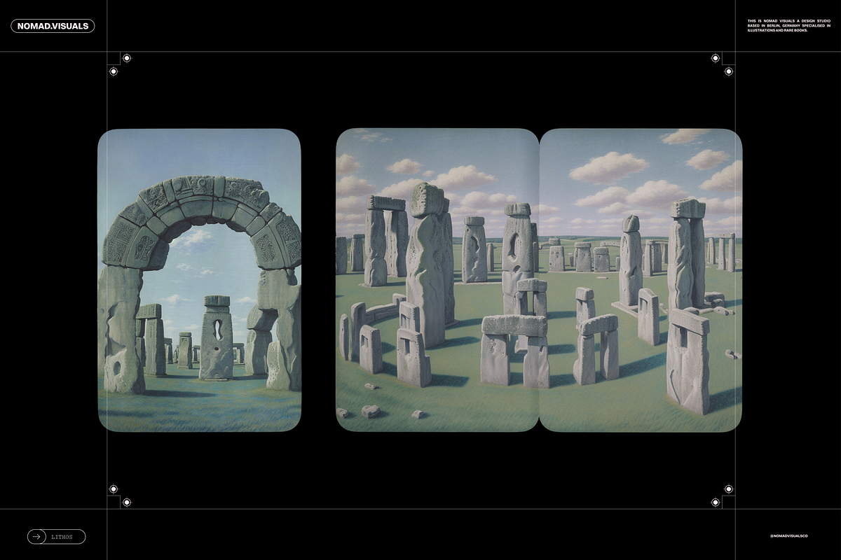 Megaliths Stone Age Illustrations, a Background Graphic by Nomad Visuals (Photo 9 of 15)