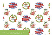 Merry little Christmas illustration, a Seasonal Illustration by Yelloo Fish (Thumbnail 10 of 19)