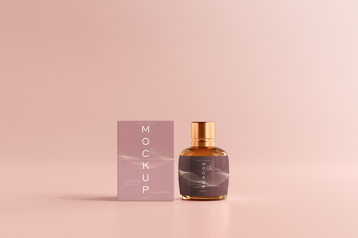 390+ Cosmetic Branding Mockup Scenes, a Cups & Container Mockup by pmvch (Photo 171 of 367)