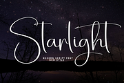 Starlight | Script Font, a Handwritten Font by Scratchones (Thumbnail 1 of 9)