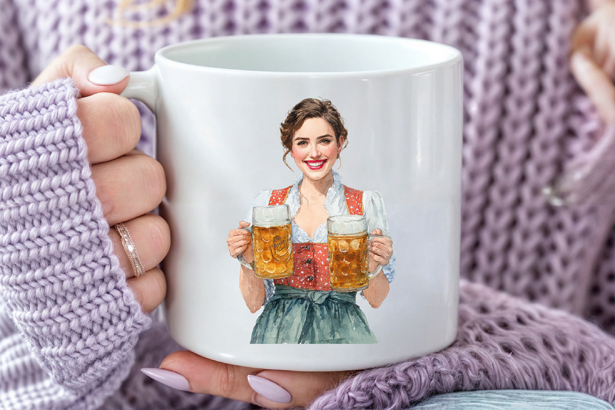 Hand Drawn Oktoberfest Clipart, an Illustration by Pixels.Craft (Photo 3 of 6)