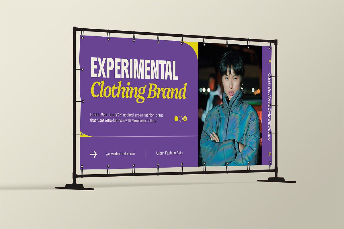 Urban Byte - Banner Landscape, a Print Template by StreaksideStd (Photo 3 of 3)
