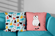 Cute cats and Kittens faces set, an Animal Illustration by Neliakott ♥ (Thumbnail 4 of 8)