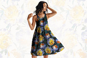 Watercolor Colorful Rose Pattern, a Pattern Graphic by StudioGlouna (Thumbnail 4 of 5)