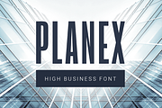 Planex| high business font, a Sans Serif Font by wowomnom (Thumbnail 1 of 4)