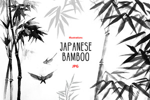 Ink Japanese bamboo
