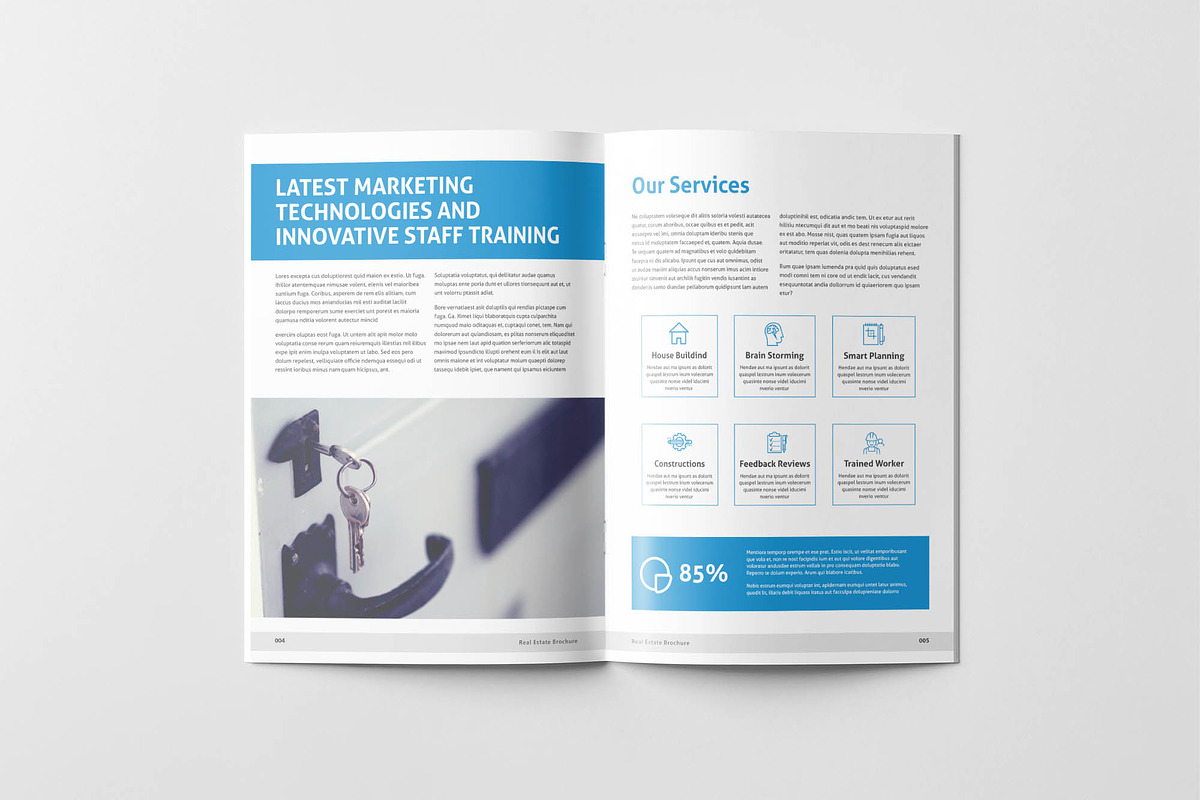Real Estate Architecture Brochure, a Brochure Template by Graphic Template (Photo 6 of 13)