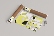 Cracky! Abstract Collage Background, a Pattern Graphic by Paperly Studio (Thumbnail 4 of 4)