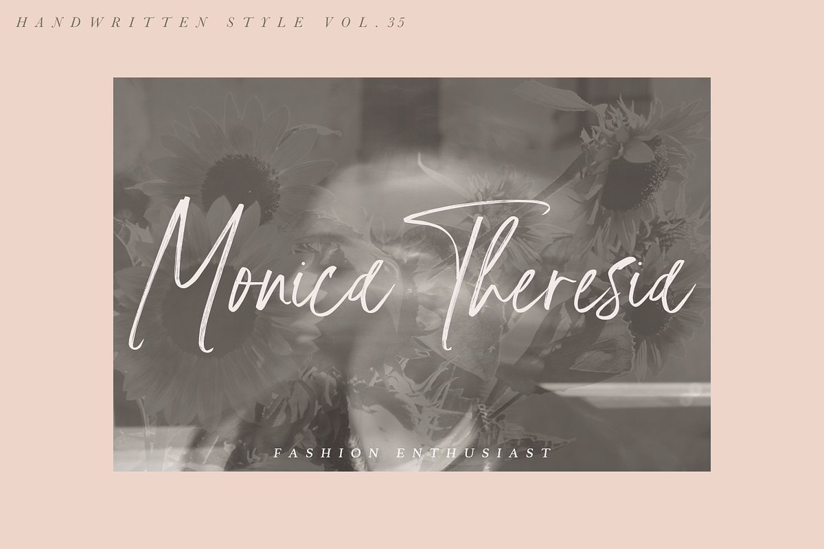 Neutral Autumn - Handwritten Font, a Script Font by Megi Satyo Widodo (Photo 8 of 17)