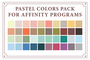 Pastel Colors Swatches Pack