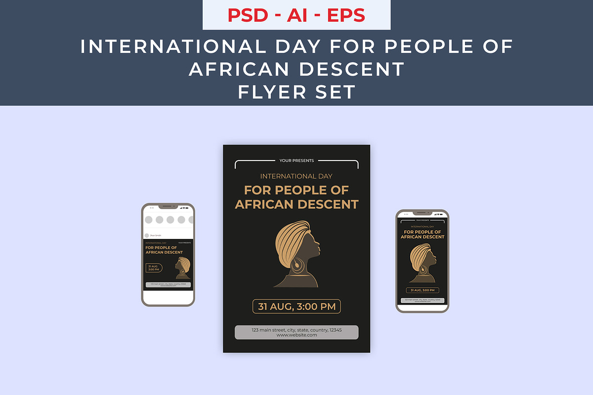 African Descent Flyer Set, a Flyer Template by Lakhan1998 (Photo 2 of 2)