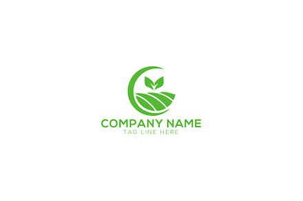 Plants and digital agriculture logo