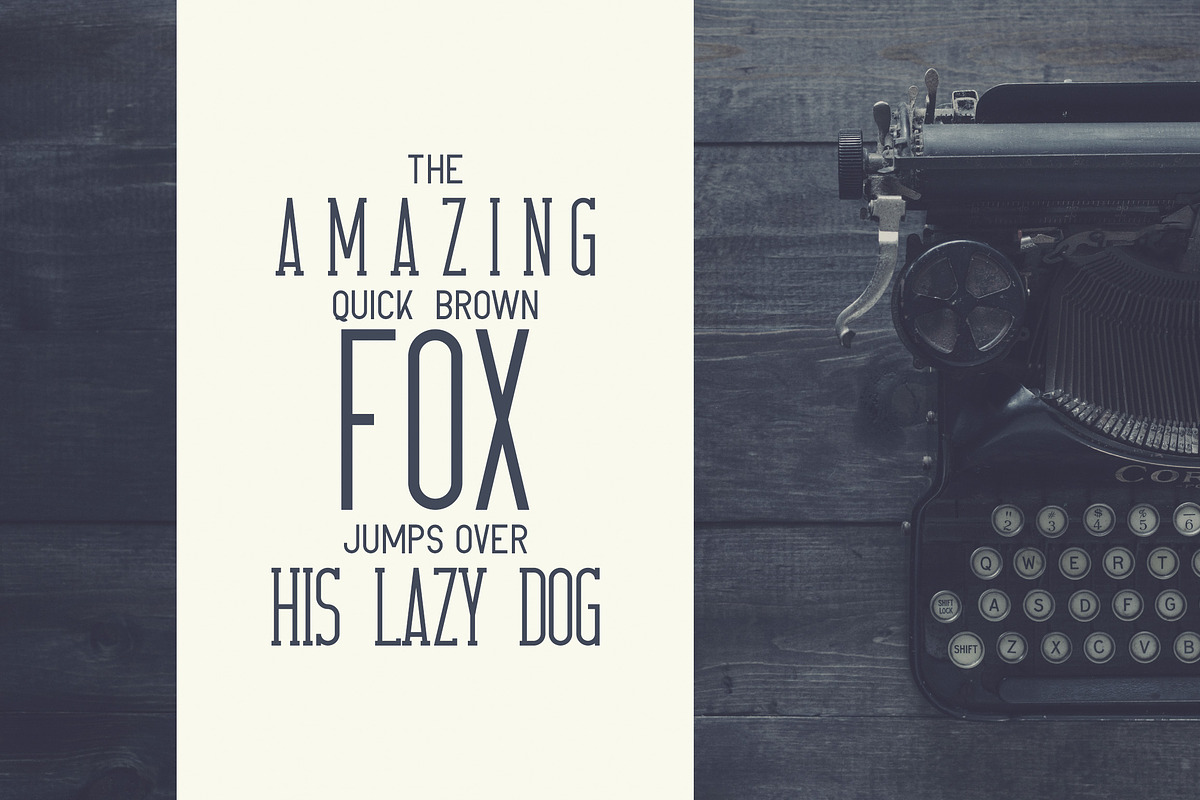 Crossroad -Vintage typeface|16 fonts preview 3