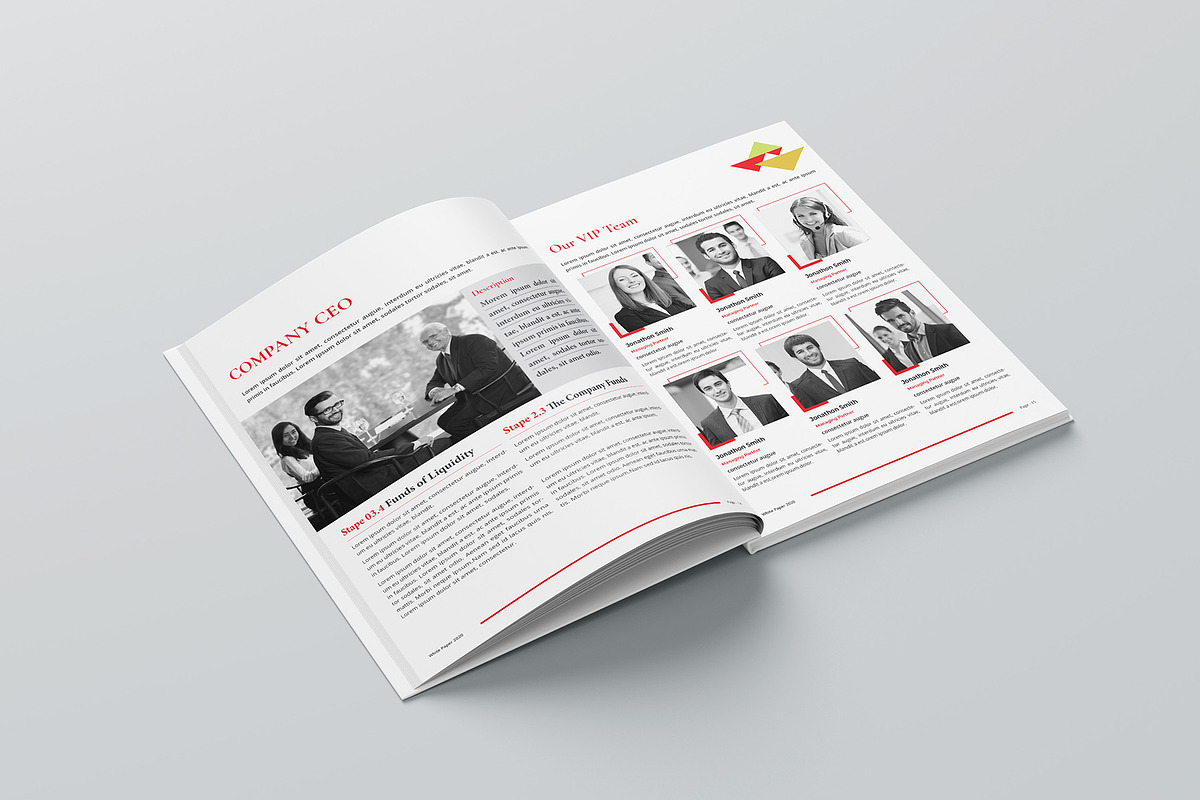 Annual Report Bundle | Word, indd, a Brochure Template by obayes (Photo 29 of 51)