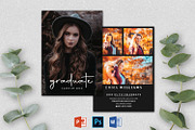 Graduation Announcement Template, a Card Template by Designscozy (Thumbnail 4 of 5)