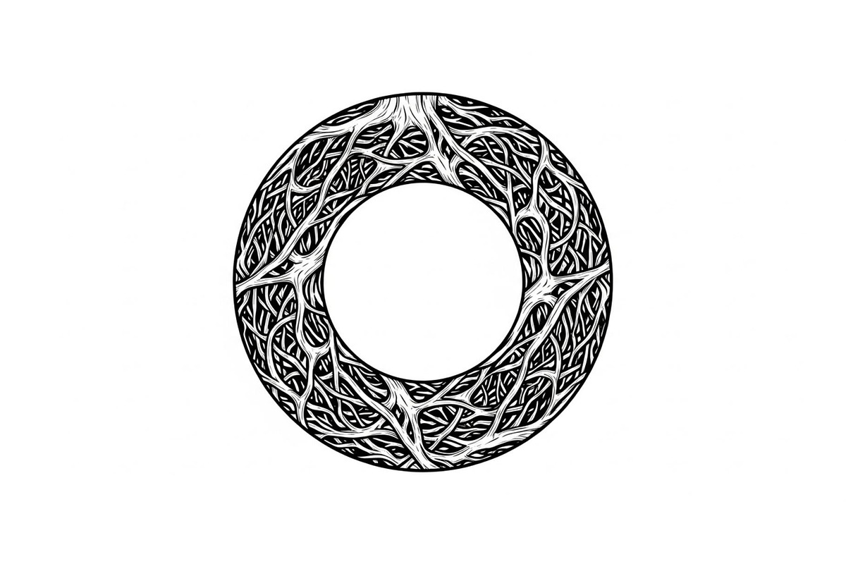 Hand Drawn Wreath Frame Bundle, an Illustration by yasushie (Photo 3 of 51)