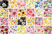 Spring Flowers Seamless Pattern, a Pattern Graphic by Forhadx5 (Thumbnail 4 of 20)