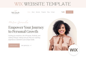 Wix Template Coaching Wix Website, a Wix Template by vectorocean