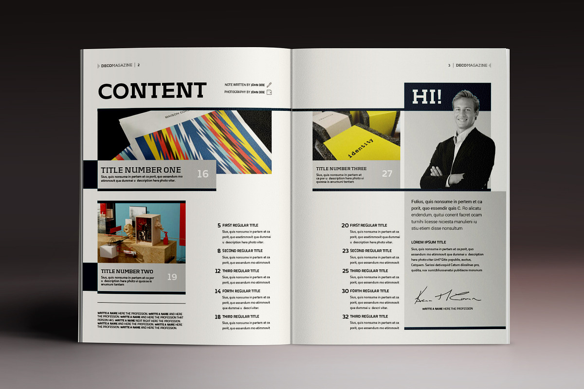 Multipurpose Magazine 2, a Magazine Template by Luuqas Design (Photo 2 of 22)