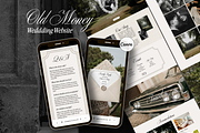 Wedding Website Template Canva, a Landing Page Template by Warmsoulgallery (Thumbnail 2 of 10)