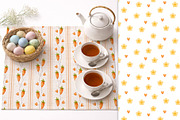 Easter Bunny & Carrots Patterns, a Pattern Graphic by ArtGiftsStudio (Thumbnail 5 of 5)