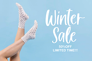 Winter Romance - Handwritten Font, a Script Font by Fikryal Studio (Thumbnail 5 of 9)